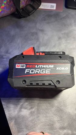 Milwaukee 18v forge battery