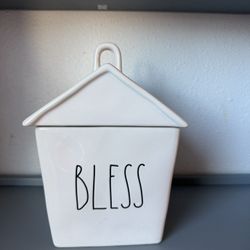 Rae Dunn House Cookie Jar 