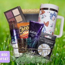 Bath And Body Works Butterfly Easter Or Mother's Day Gift Basket 