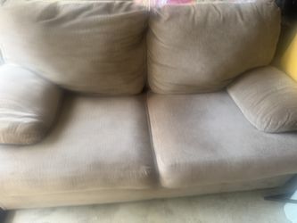 Couch set ( love seat and large sofa)