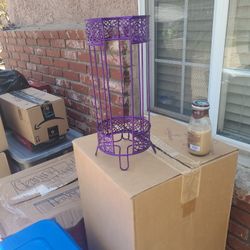 Purple Toilet Paper Holder