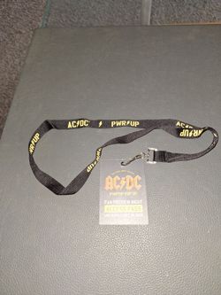 ACDC lanyard