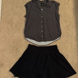 2XL Jachs Girlfriend And Black Skirt