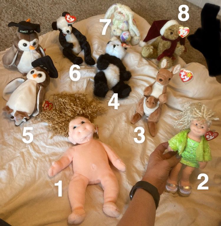 Rare Special Editions Ty Beanie Babies 