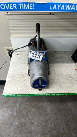 Yellow Jacket Bullet X 7 CFM vacuum pump, model 93600.