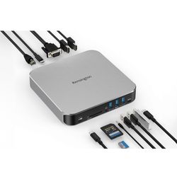 Kensington AD220S3 Dual Display Dock for Any MacBook M1/M2/M3/M4 (Software Driver Download Required); 85W Passthrough Charging (K31343WW)  Brand Kensi
