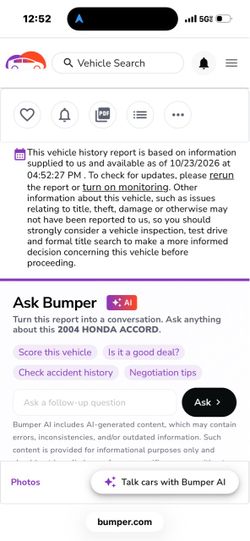 2004 Honda Accord