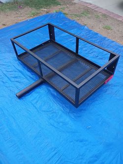 Custom Steel Hitch Basket