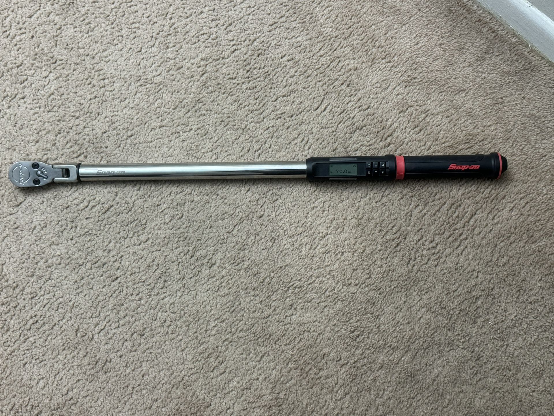 SNAP ON 1/2" Drive TechAngle Torque Wrench $380