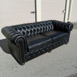 Made in North Carolina - Leather Sofa Couch & Chair - Free Delivery