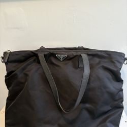 Nylon Tote Bag   ~19”x12”