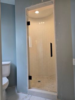 Showers door