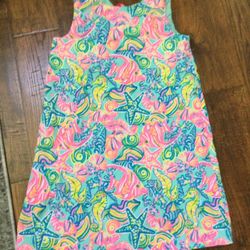 Sigrid Olsen girls Colorful Sea Life Print Dress