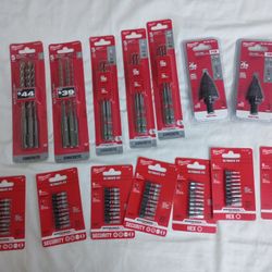Milwaukee Step Drill Bits & Concrete Bits & More