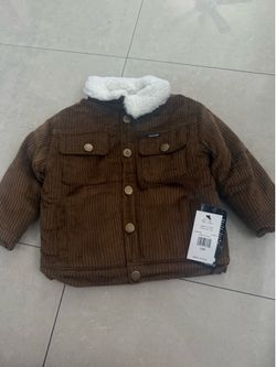 Volcom corduroy jacket with fleece lining 12 m