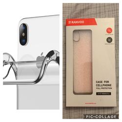 BRAND NEW/SEALED iPhone XS Case/iPhone X Case, Clear Crystal Ultra Thin Slim Fit Soft TPU Flexible Case
