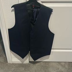 Navy Blue Vest 