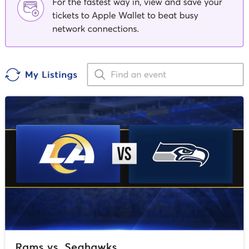 Rams Vs Seahawks