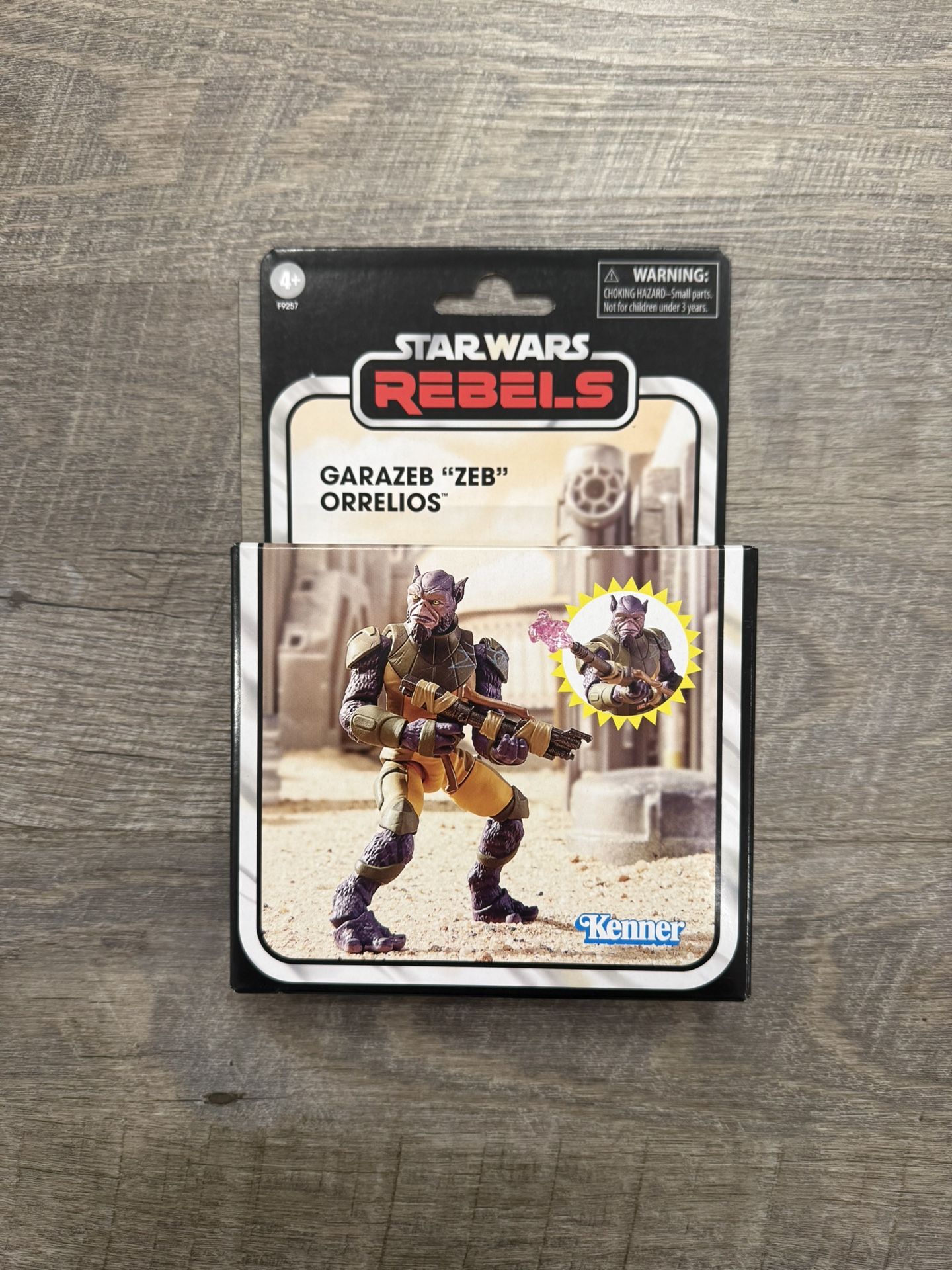 In Hand, Brand New, Never Opened Hasbro - Star Wars - The Vintage Collection TVC - Deluxe Garazeb Zeb Orrelios - 3.75" Inch Action Figure