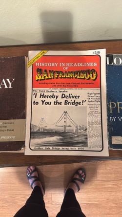 Vintage Look, Collectors Item History Of Headlines Of San Francisco Look The Death Of A President Look “ The Day Jfk Died”  Died.