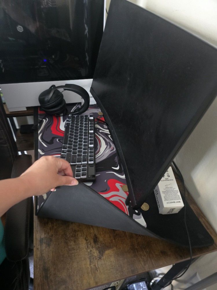 Like NEW Computer Desk With Electric Outlet And USB