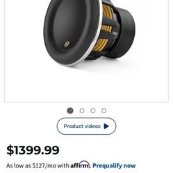 12w7 brand new JL audio subwoofer