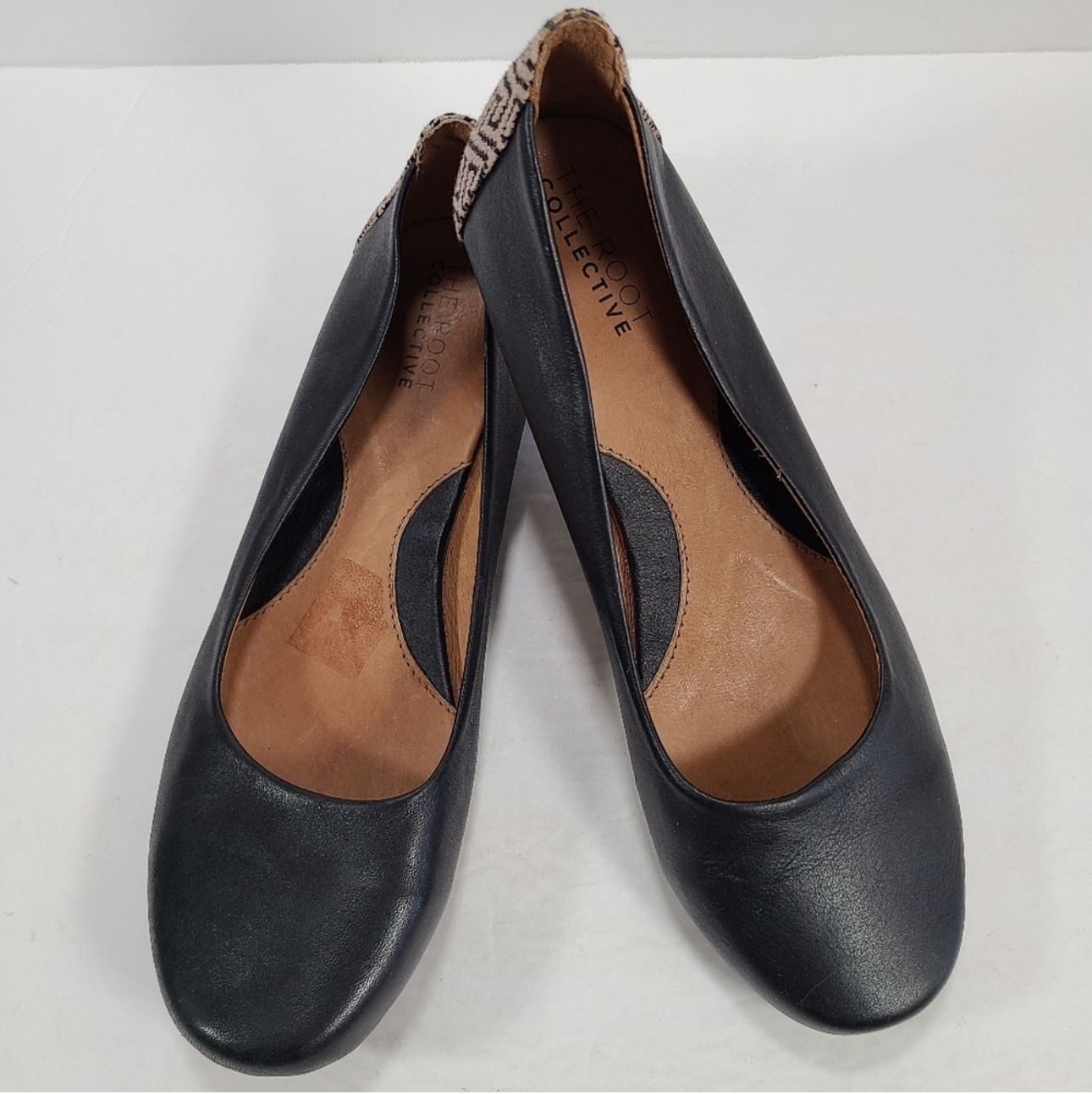 The Root Collective Gaby Black Slip On Flats Women Size 10