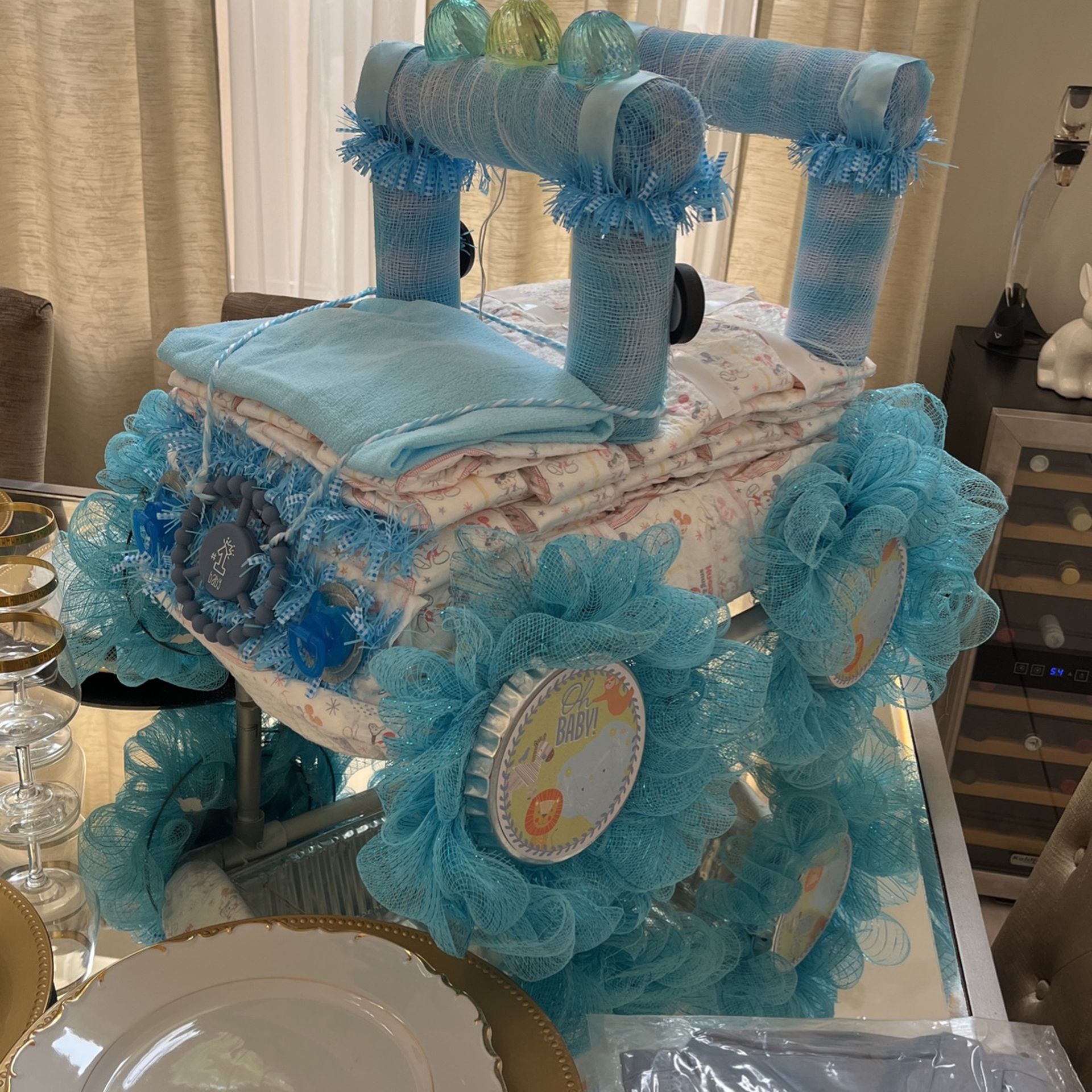 Baby Shower Diaper Jeep