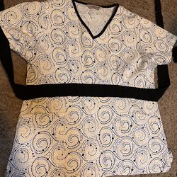 Scrub Top Only Size S