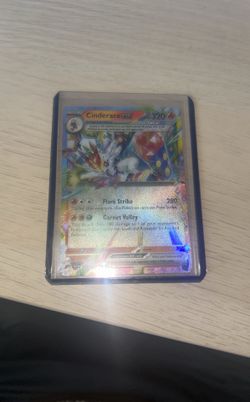 Cinderace Ex (Double Rare) Pokemon 