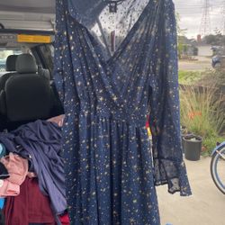 Vestido Regular Talla Xl New