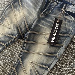 Valabasas stacked jeans