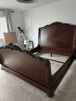 Cal-king bed frame