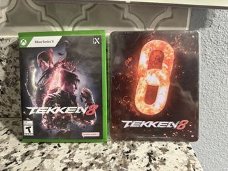 Xbox Series X Tekken 8 with Metal Plate