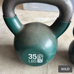 35 Pound Kettle Bell