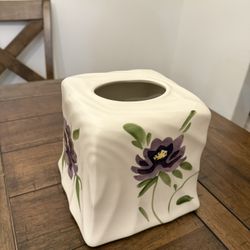 Vintage Ceramic Tissue Box 