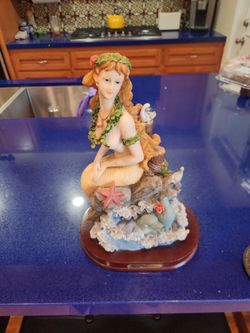 14" tall Mermaid