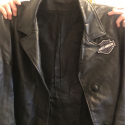 Leather Coat 