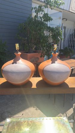 Mid Century original Table Lamps