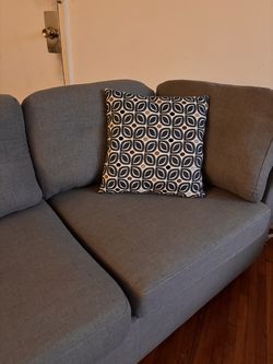 Two piece Grey sectional