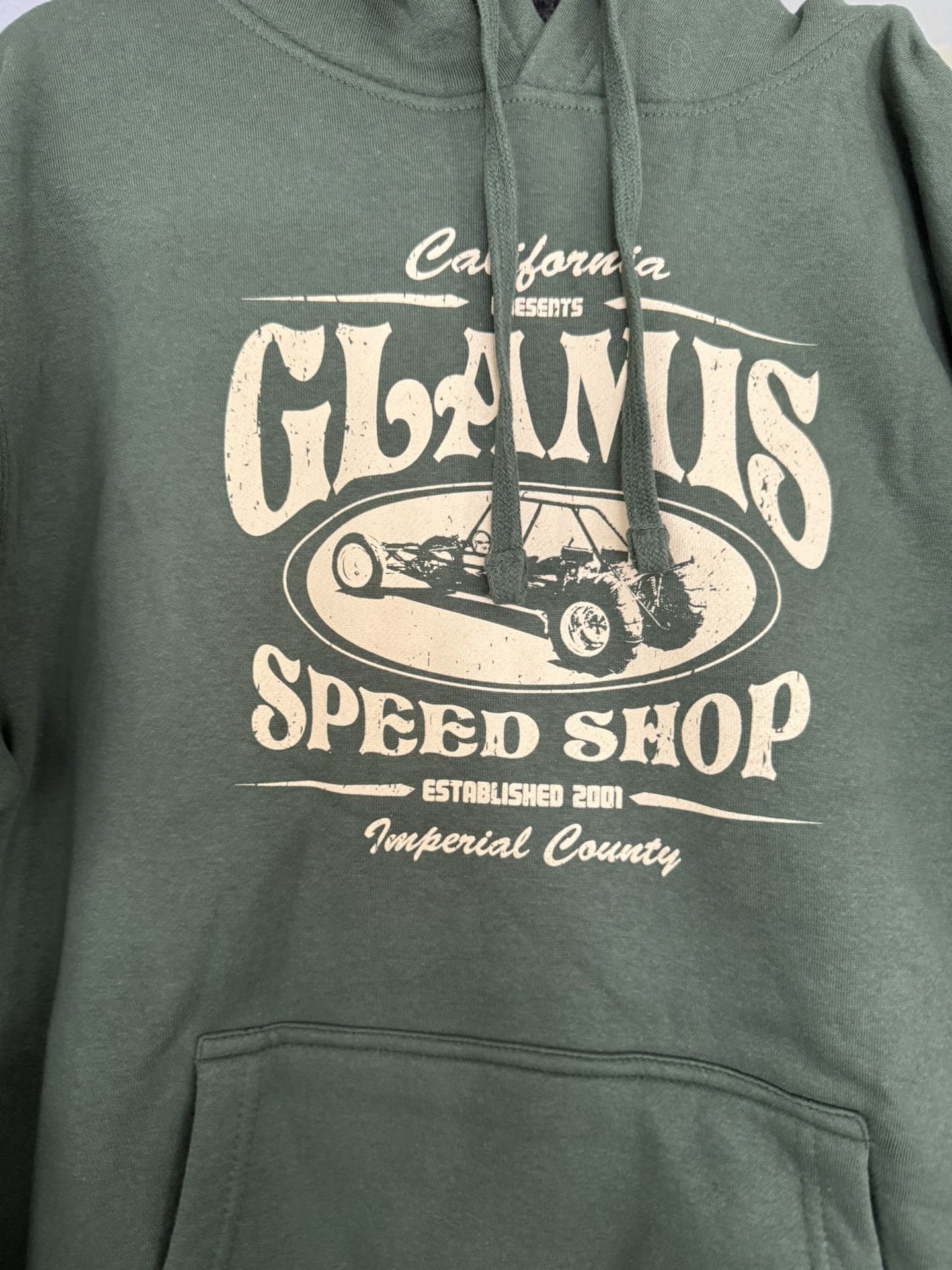 🔥 GLAMIS “Speed Shop” Hoodie – Size Medium (NEW!) 🔥