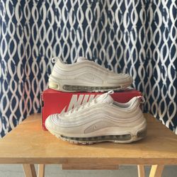 2017 Nike Air Max 97 Triple White  (size 7)