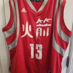 ​James Harden Houston Rockets Adidas Swingman Jersey Chinese New Year Red Size S