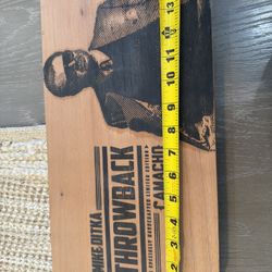 Beautiful handcrafted solid wood box, limited edition by Throwback.