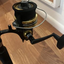 J. R Custom Rod And Penn 7500ss Reel