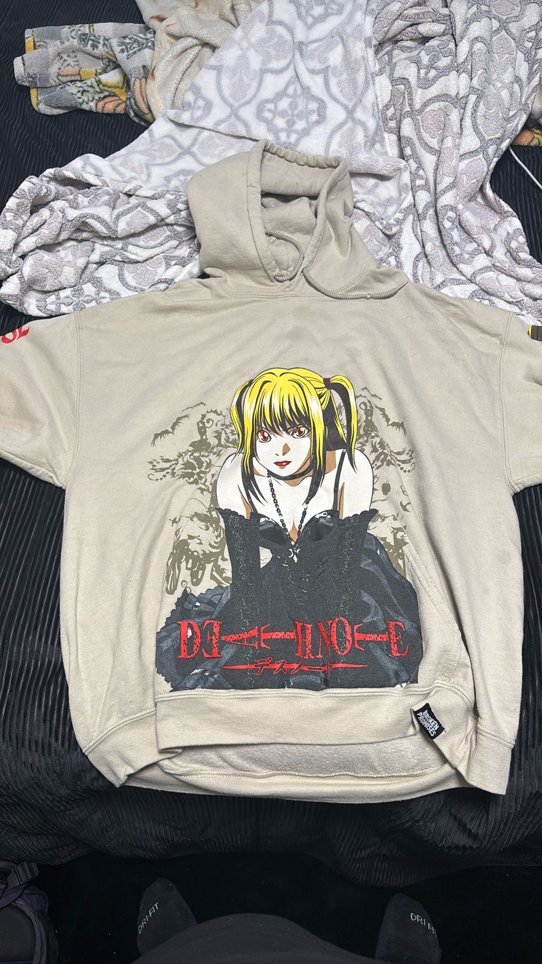 deathnote misa hoodie broken promises