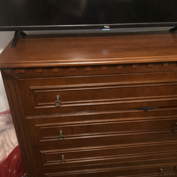 Solid Wood Dresser – Sturdy – Great Project Piece