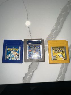 Pokemon Game Boy Games From Child Hood