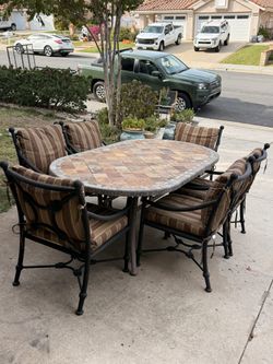 Outdoor patio dining set 