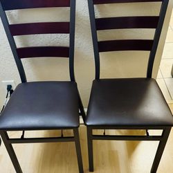 Like new Brown Dining Chairs